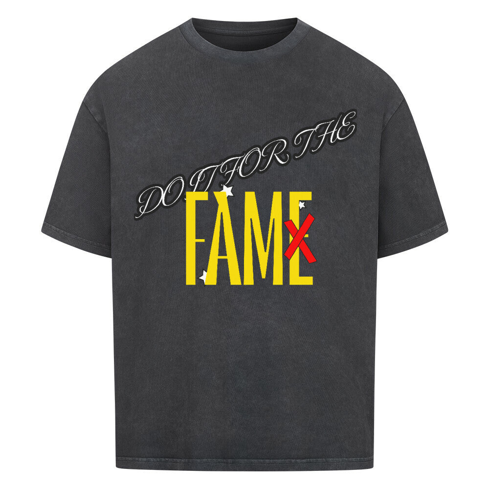 DO IT FOR THE FAM T-SHIRT WASHED BLACK