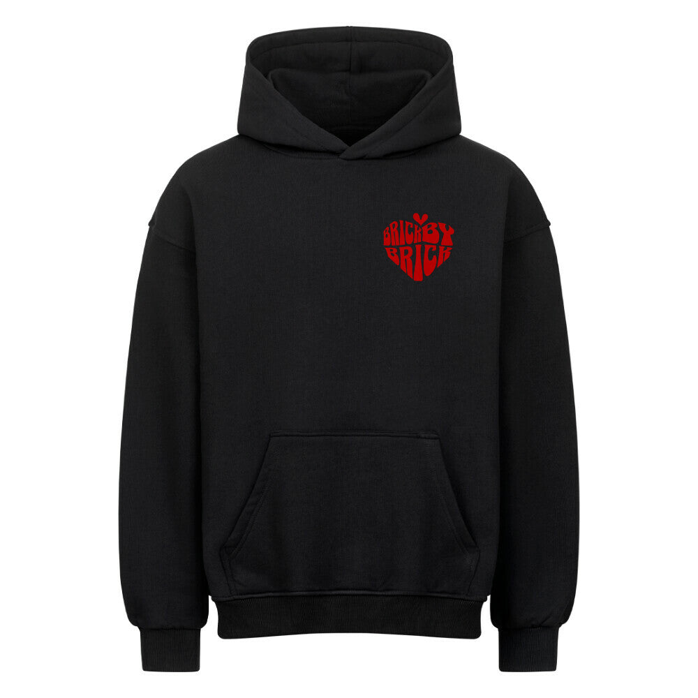 HEART HOODIE BLACK