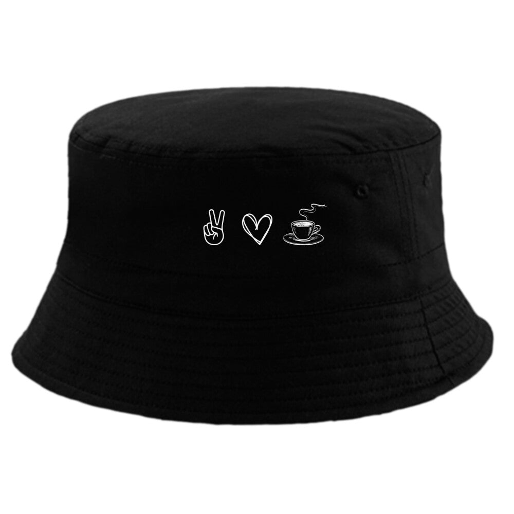 Peace Heart Coffee - Bucket Hat