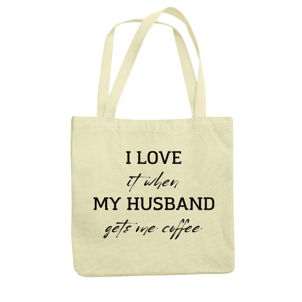 My Husband - Premium Shopping Bag