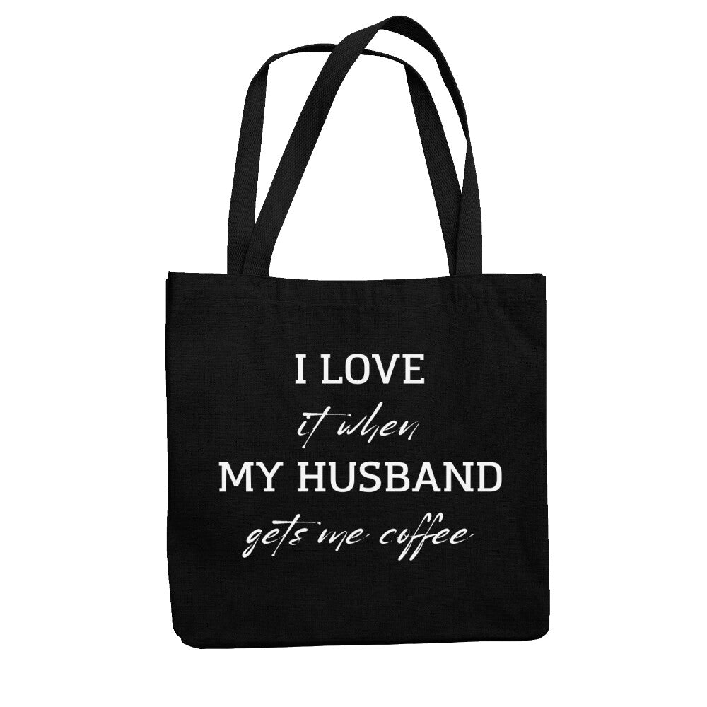 My Husband - Premium Shopping Bag